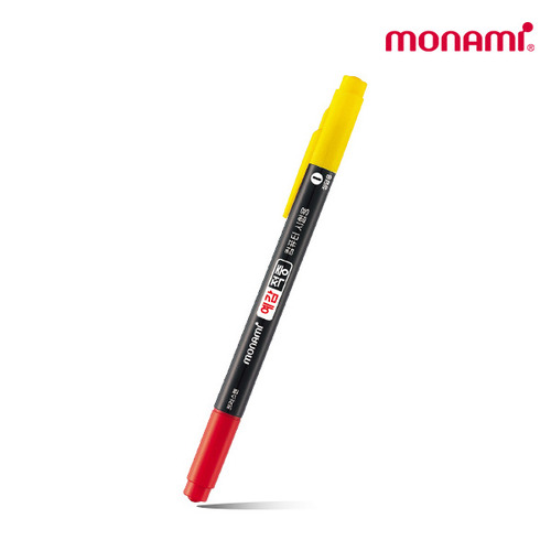모나미 컴퓨터용 싸인펜 예감적중 - 레드
