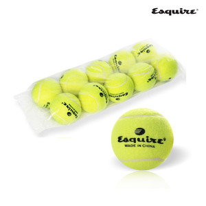 [ 에스콰이어 테니스공 10개입 팩 ] Esquire 연습구 / 내쇼날스포츠 / 10입봉 / 트레이너볼 / 테니스볼 / Tennis ball